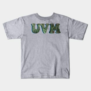 UVM but make it evergreen Kids T-Shirt